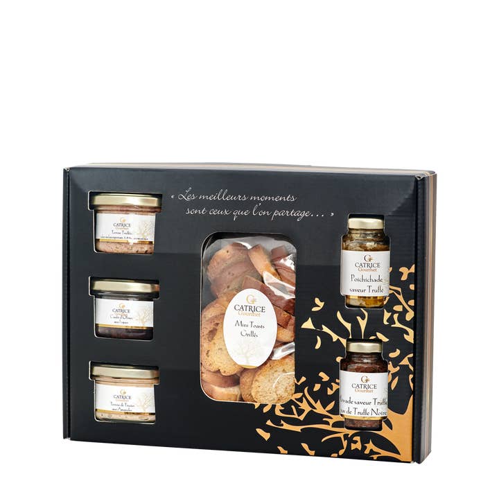 Gourmet gift box - Festive aperitif box for wholesale by CATRICE GOURMET