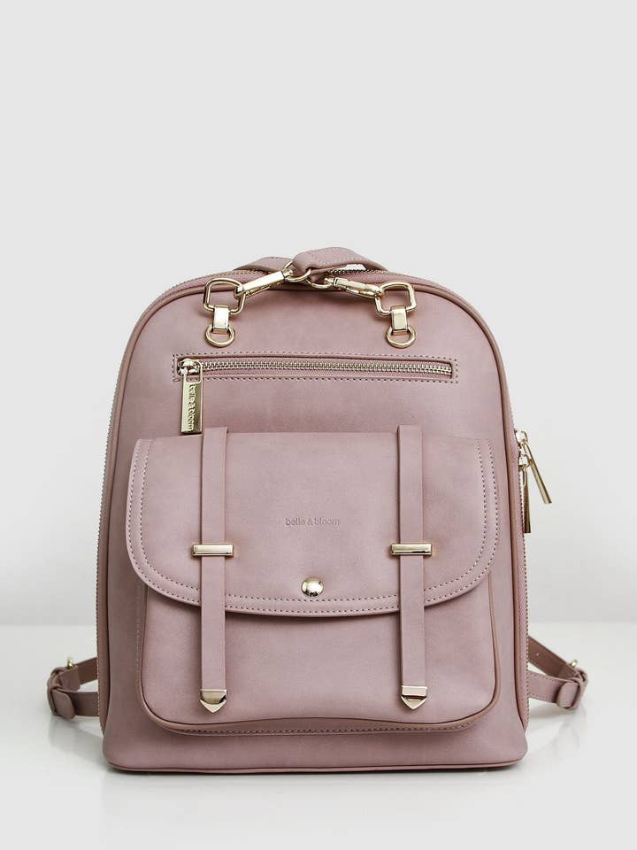 Sac à dos en cuir 5th Ave pour la vente par belle & bloom