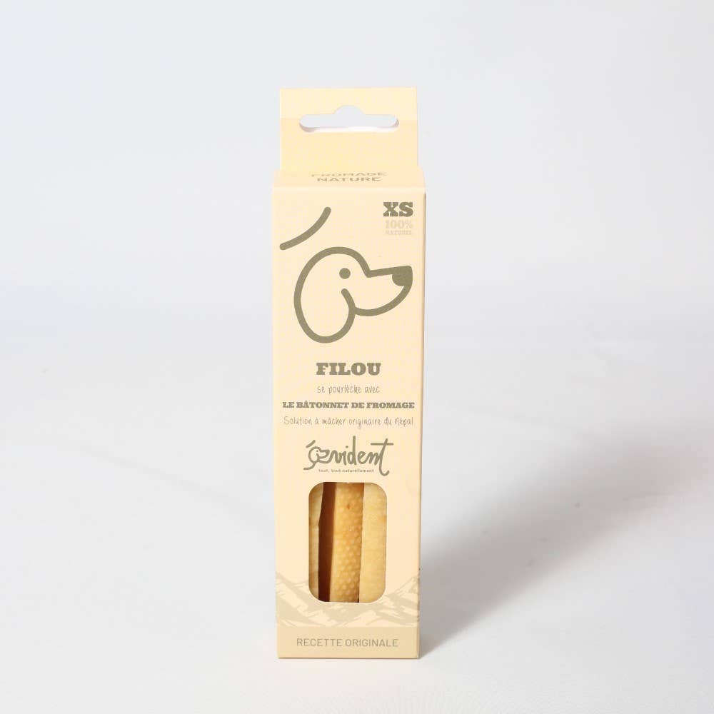 Evident - Vendita all'ingrosso Osso/pelle di manzo - Cani - FILOU - Bastoncini di formaggio gommoso3