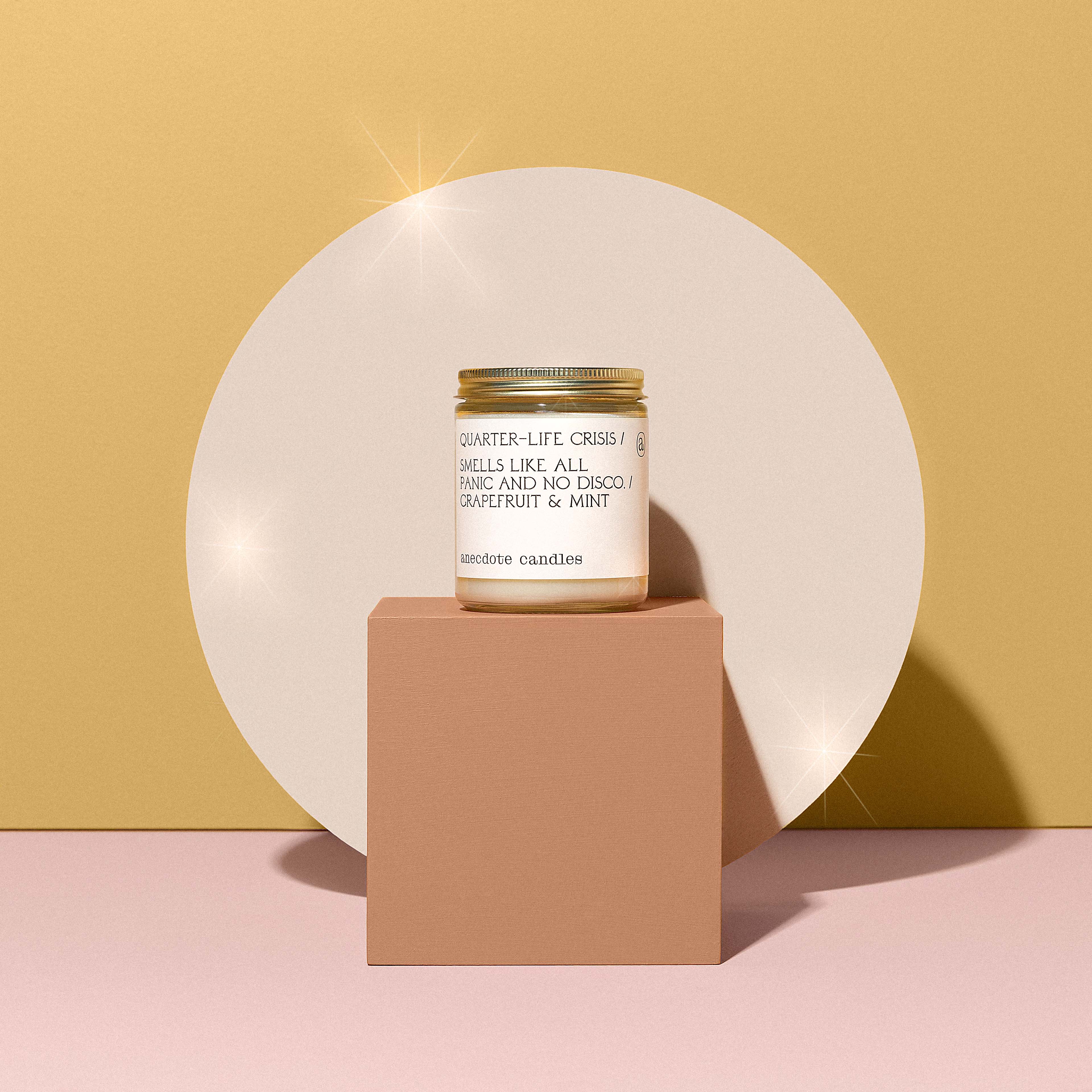 Anecdote Candles - Wholesale Jar/Filled Candle - Quarter-life Crisis (Grapefruit & Mint) Candle5