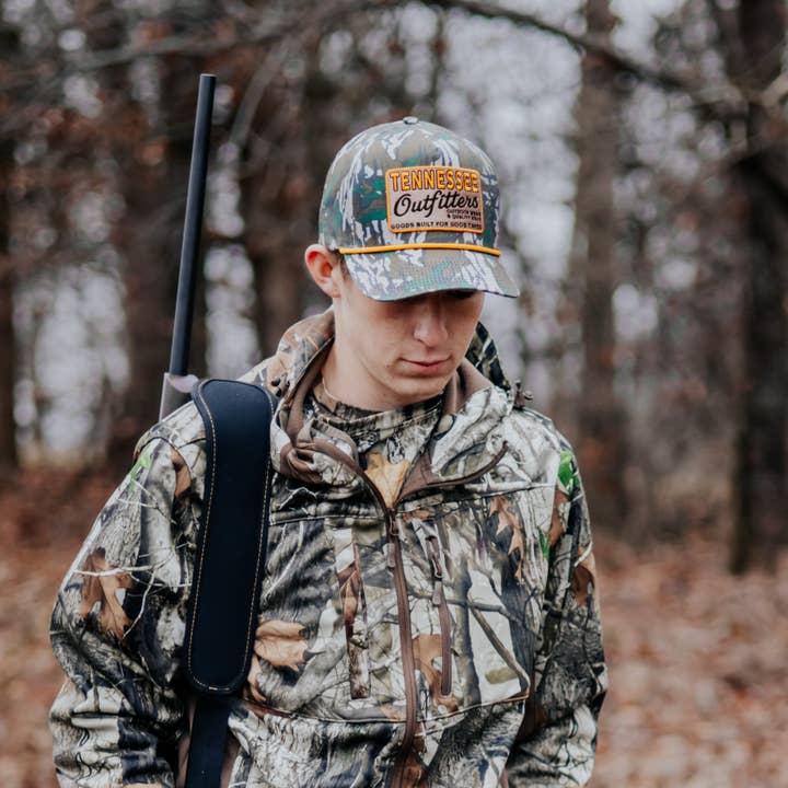 Tennessee Outfitters - Wholesale Baseball Cap - Unisex - Hideout Hat in Oak & Green Leaf Camo3