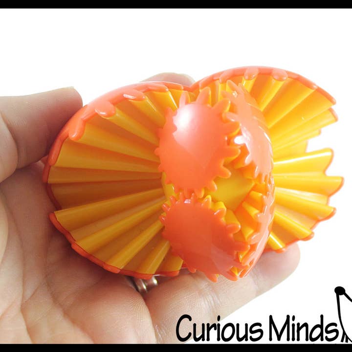 Curious Minds Toys - Wholesale Fidget Toy - Kids - 1 Gear Ball Fidget - Rotating and Spinning Spinner Stress S8
