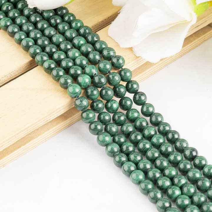 Soothing Crystals Beads – Missangas por atacado – Contas de Joalharia de Cristal | Malaquita | Contas de Pedras Preciosas9