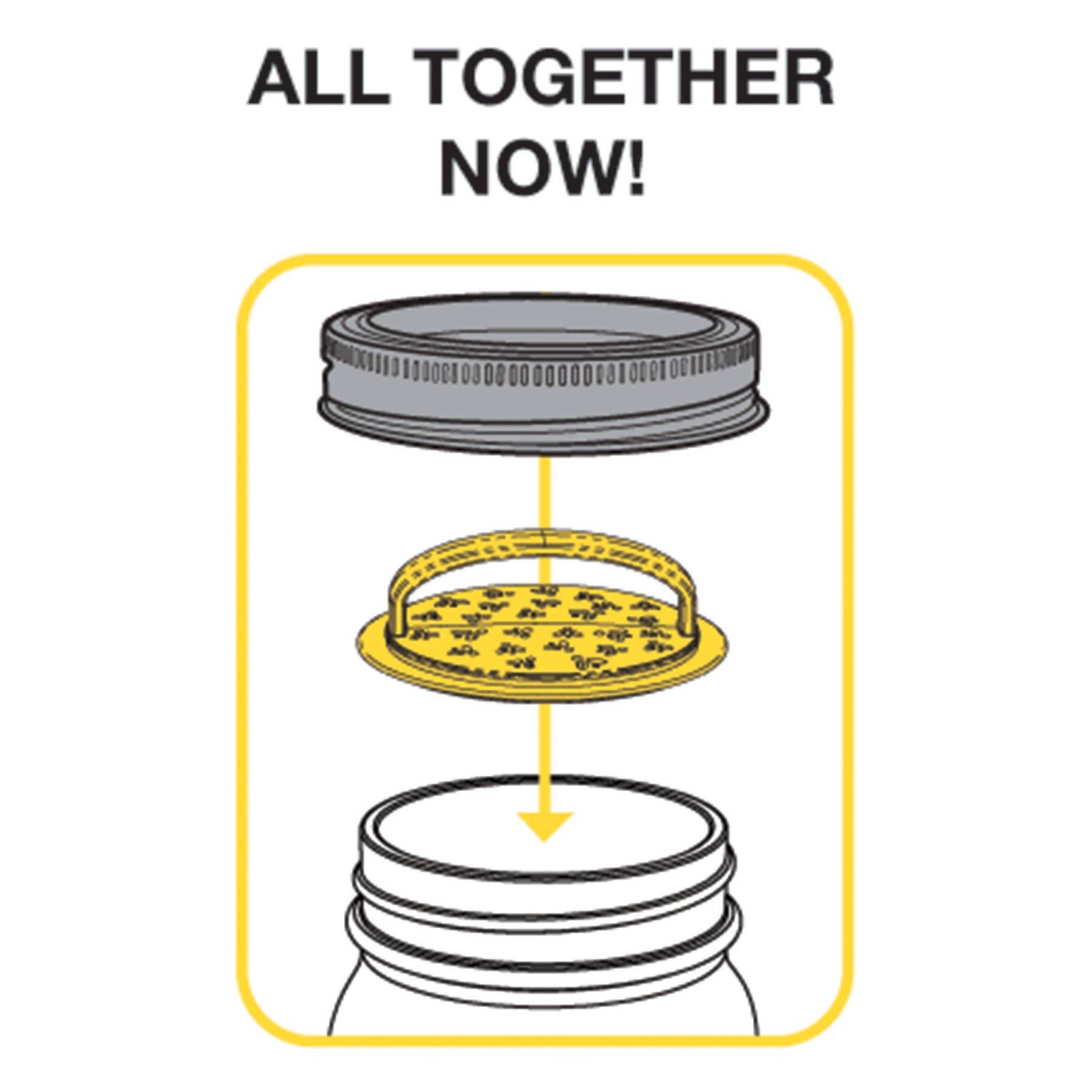 Fox Run Brands - Wholesale DIY Craft Kit - Jarware Firefly Kit for Regular Mouth Mason Jar3