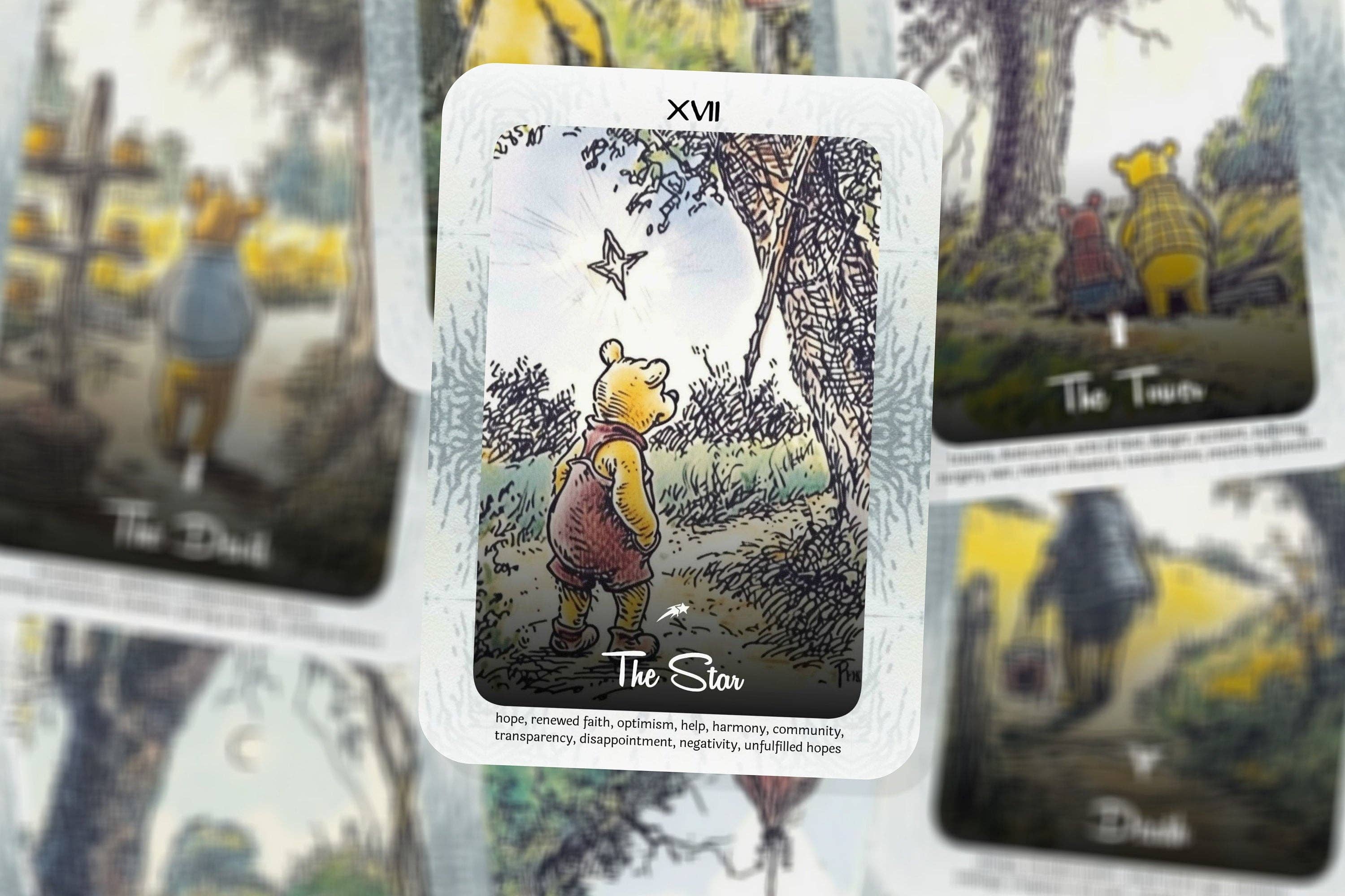 Ibiza Tarot USA - Wholesale Tarot Cards - The Tarot of Winnie - 78 cards - Tarot - Tarot Deck - Fortune Telling - Divination tools3