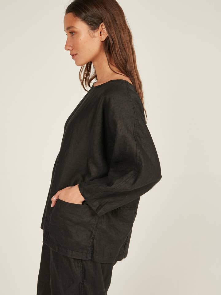 Primness – wholesale T-shirt – women's – CHICHI TOP - NOIR3