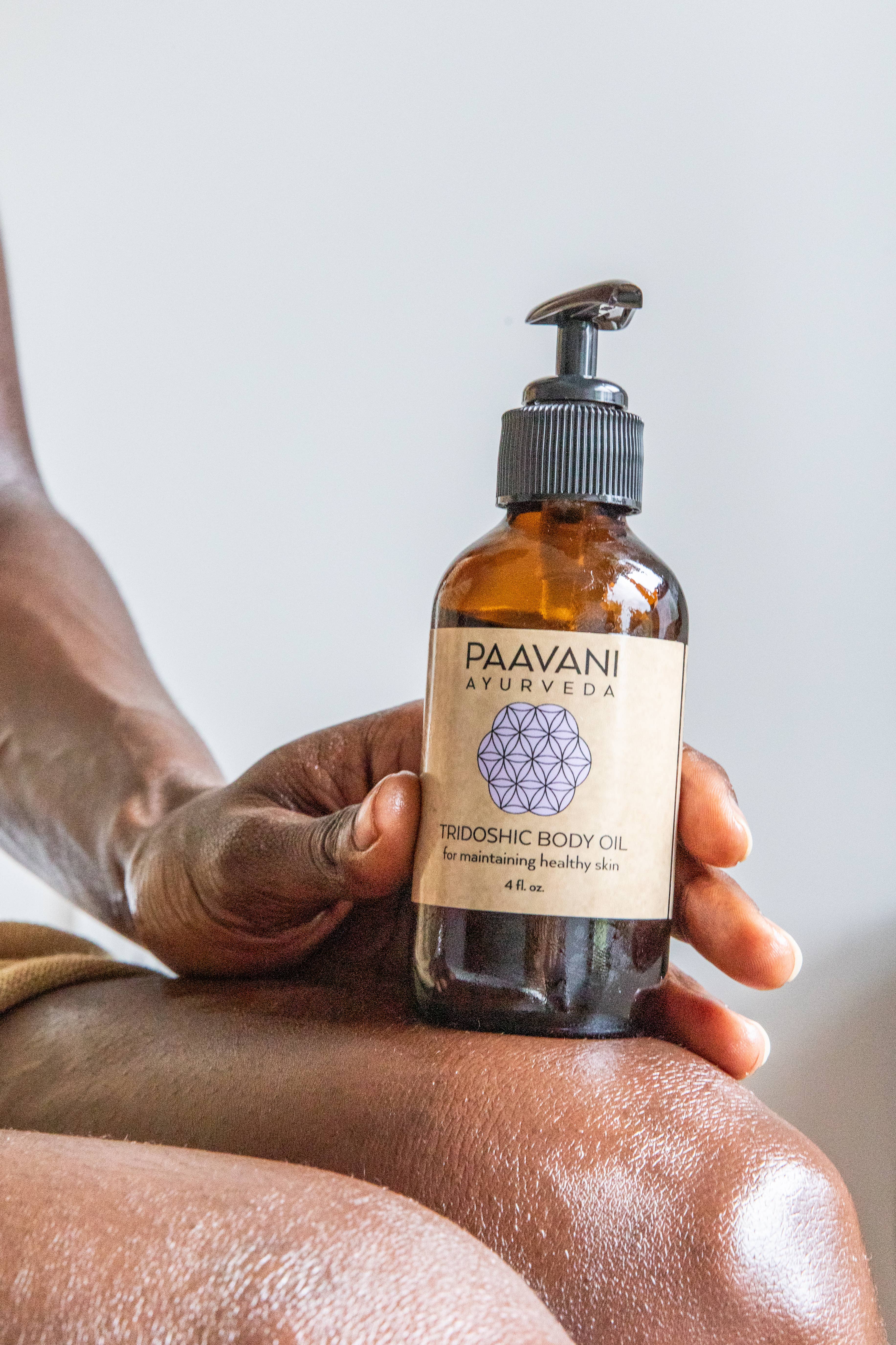 PAAVANI Ayurveda - Wholesale Bath/Body Oil - Tridoshic Body Oil Balancing Abhyanga Oil for All Skin Types2