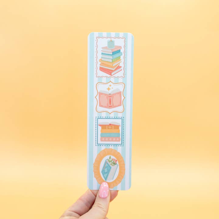 Bookish Frames Bookmark for wholesale by Little Inklings LTD