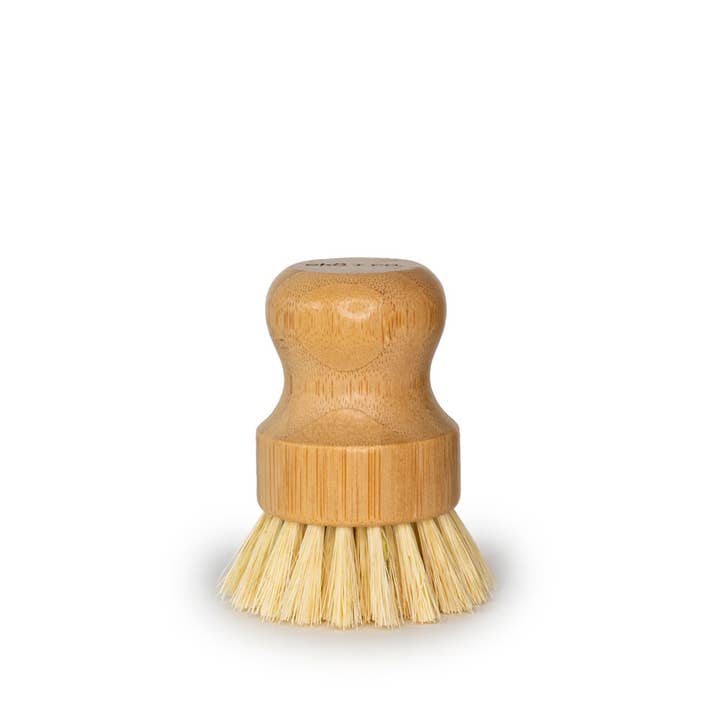 EcoFreax - Wholesale Cleaning brush - sisal/coconut mini scrub brush bamboo dish scrubber6