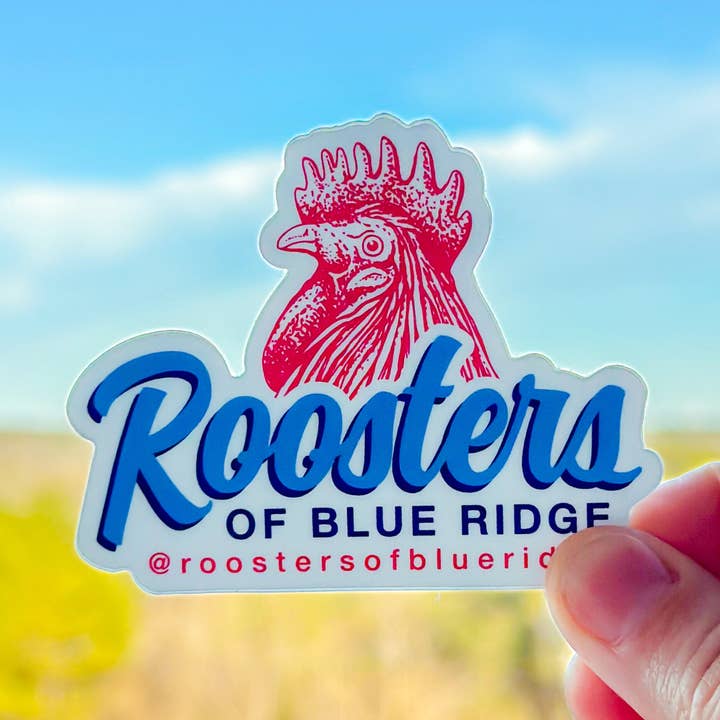 Mountain City Apparel - Wholesale Sticker - Cool Rooster Sticker - Basic0