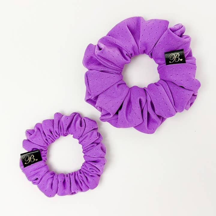 B. LUVV & CO. - Wholesale Scrunchie - Women's - Athletic Scrunchie in Orchid Pop2