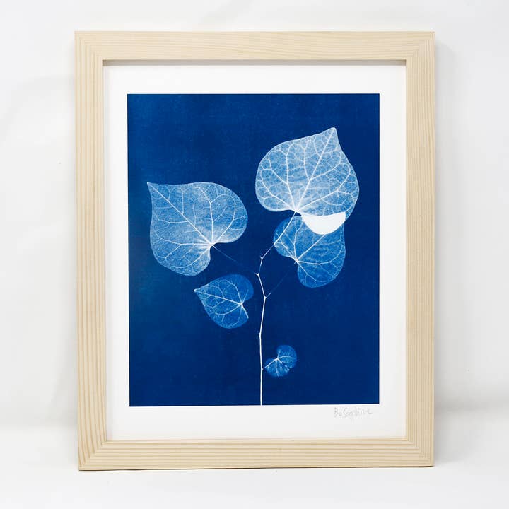 Heart Leaf Giclée kunsttryk for engroshandel hos Little Gem Gallery