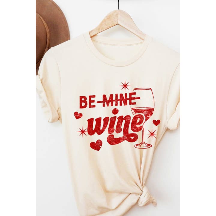 BLUME & CO. - Wholesale T-Shirt (Graphic) - Women's - BE WINE Graphic Tee