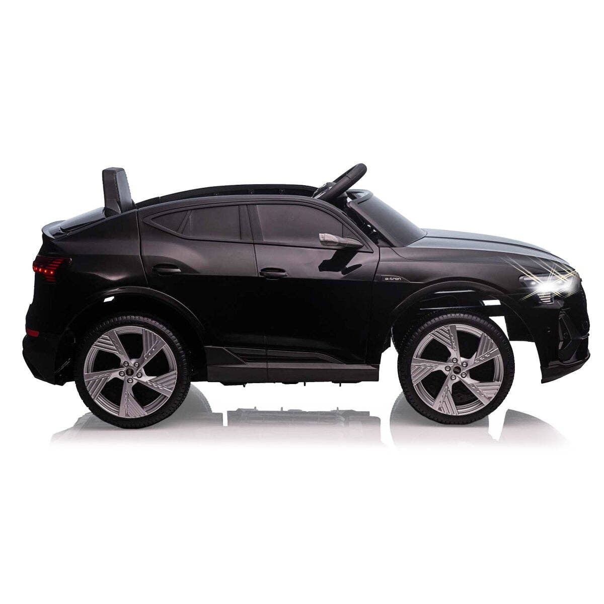 mhw24 - Wholesale Speelgoedauto /vrachtwagen - Kinderen - Ride-on Audi e-tron Sportback zwart 12 V 2,4 GHz7