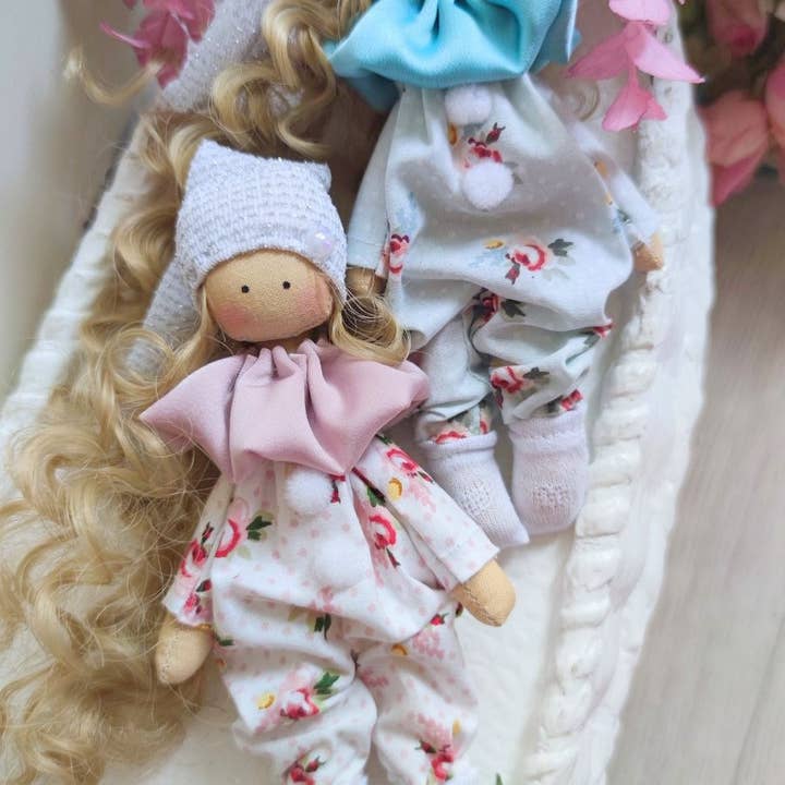 ChernikovaNataliya - Wholesale Doll - Kids - Mini Rag Doll, Handmade Doll, Small Doll, Fabric Doll