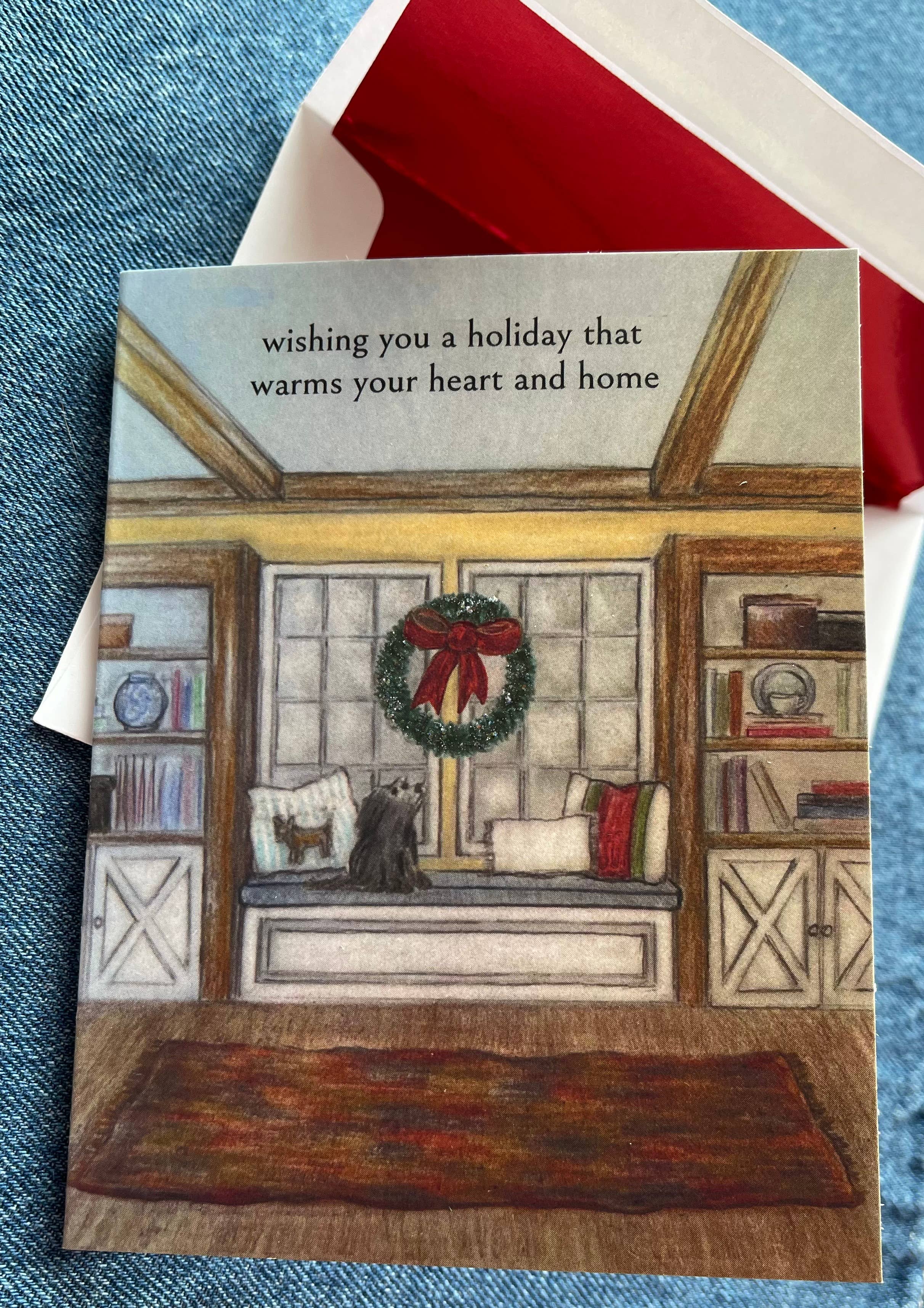 mary draper design - Wholesale Christmas Card - Holiday Heart and Home card2