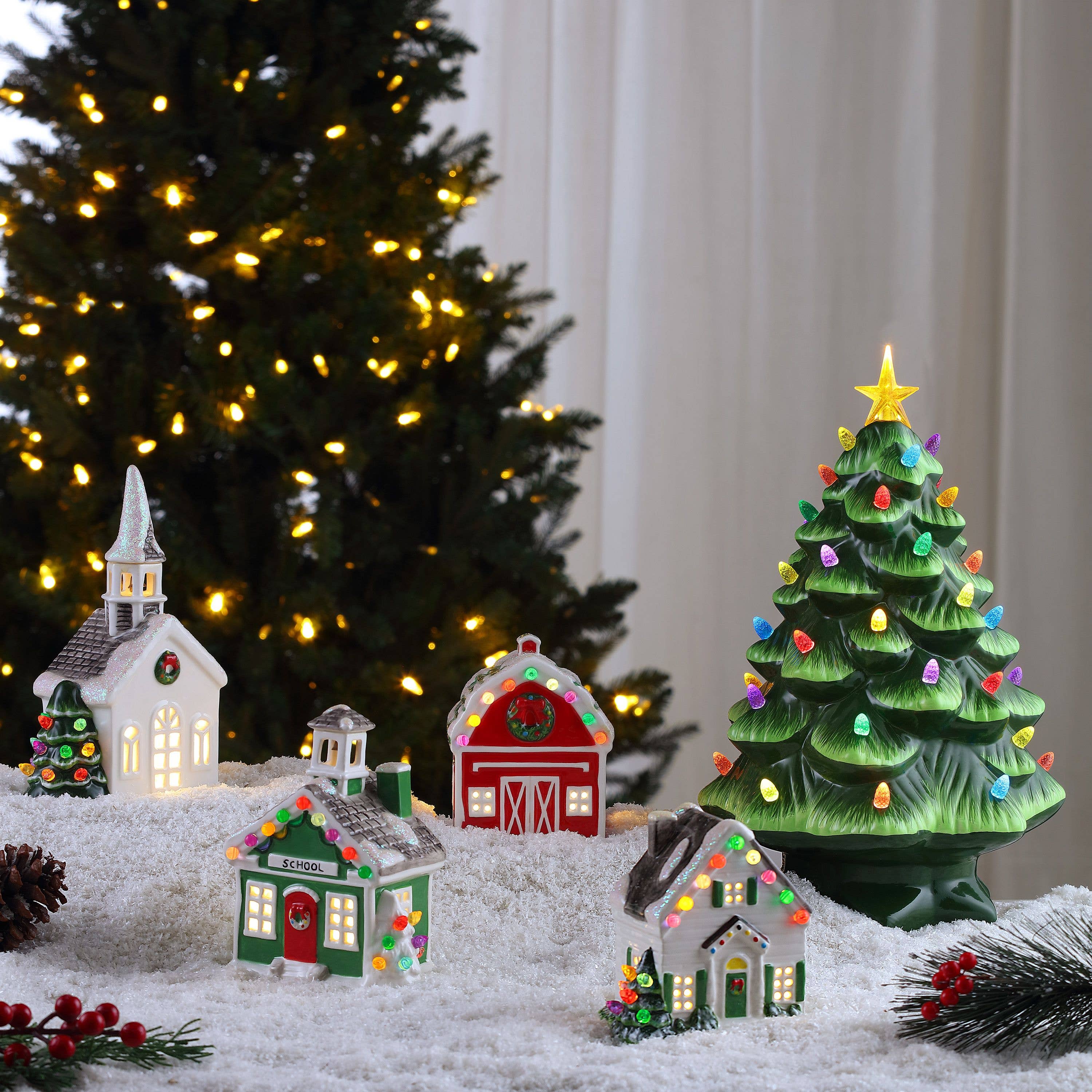 Mr. Christmas - Wholesale Christmas Decoration - Nostalgic Ceramic Village - Barn2