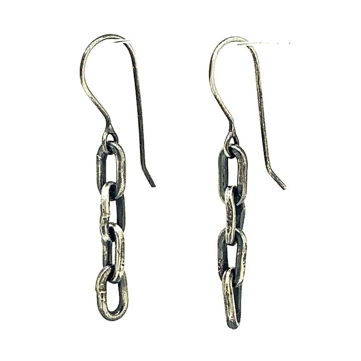 Chain earring for wholesale by Sasha Walsh Designs