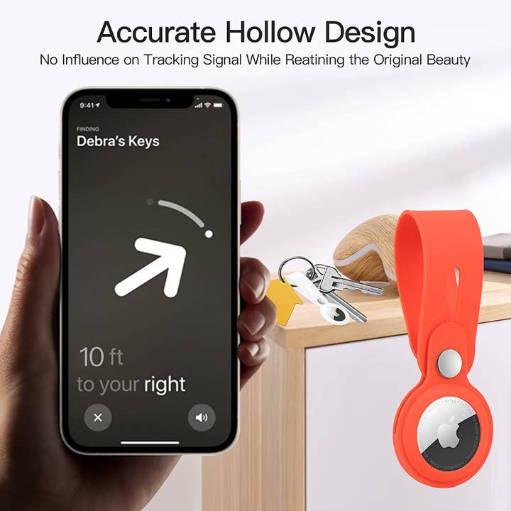 Tech Trendz - Wholesale Keychain - Unisex - 12 Pack-Gel Loop for Air Tags2