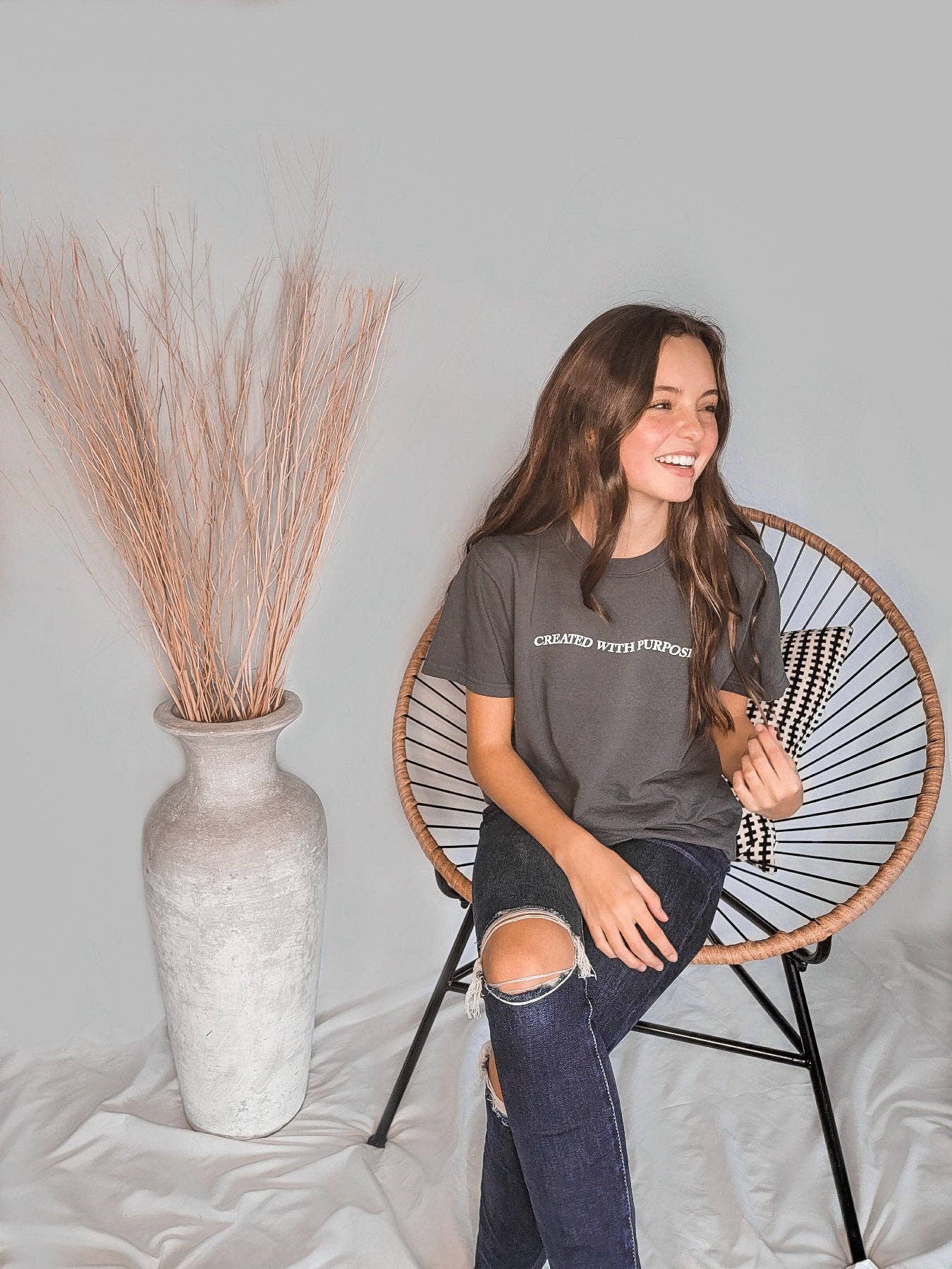 Created With Purpose Co. - Wholesale Screen Printed T-Shirt - Women's - CREATED WITH PURPOSE TEE25