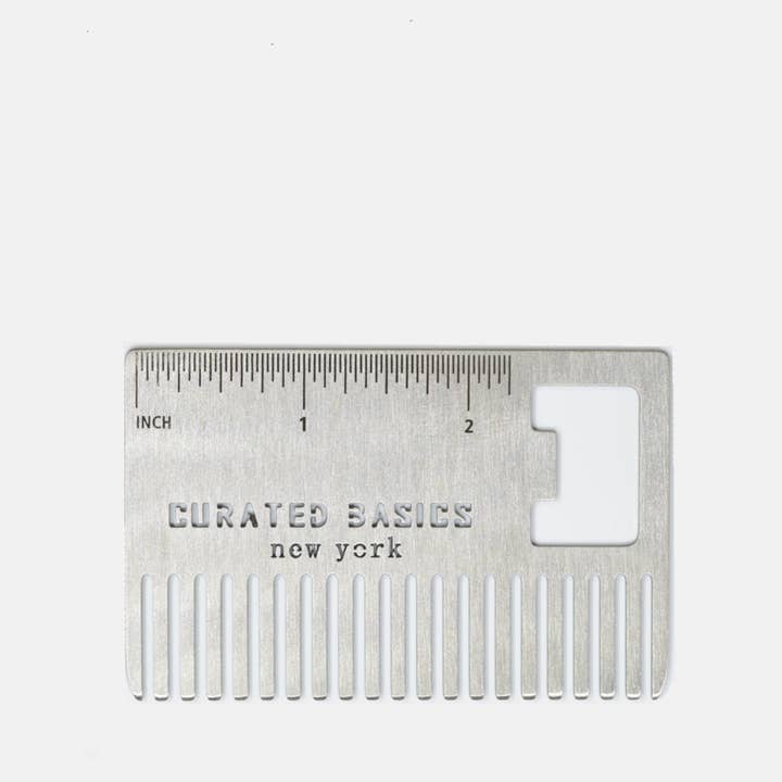 Curated Basics - Venta al por mayor Cepillo/peine - Peine de tarjeta de crédito1