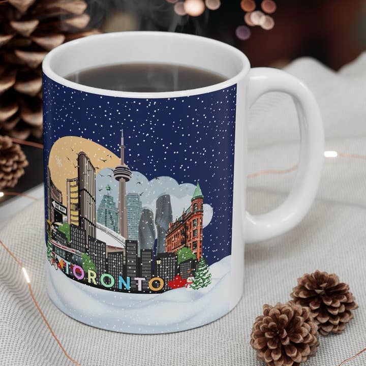 Toronto Christmas Mug for wholesale by simply blessed shy