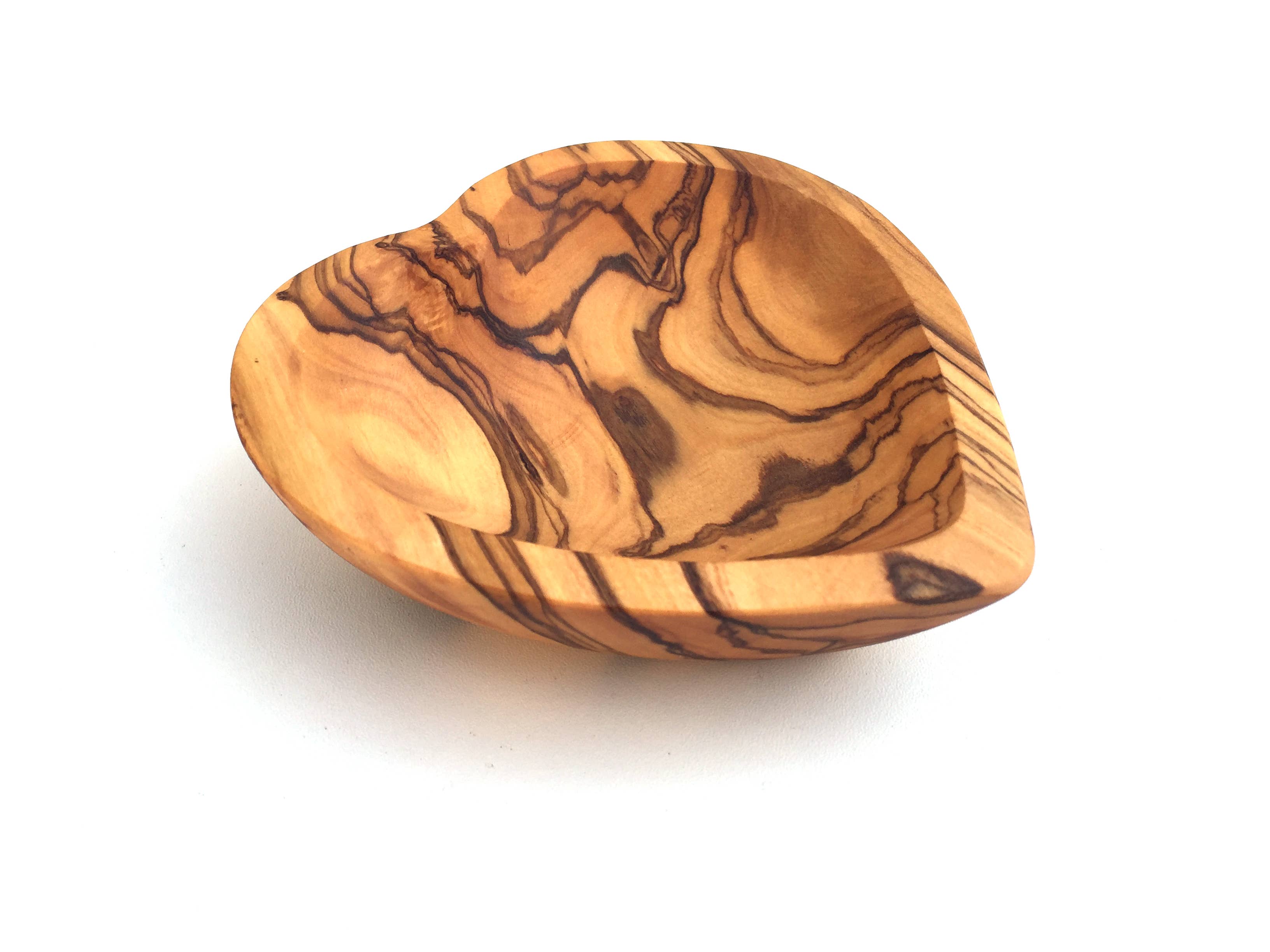 medina mood – Engroshandel Pyntetallerken/skål – Hjerteformet skål i oliventræ3