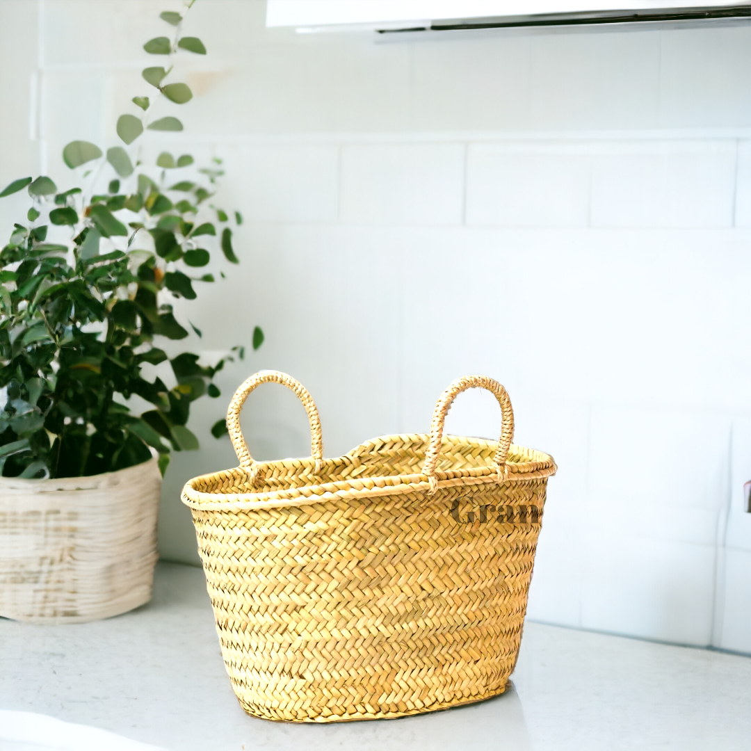 Gran Wholesale - Vendita all'ingrosso Cestini - Cestino del mercato delle palme marocchino2