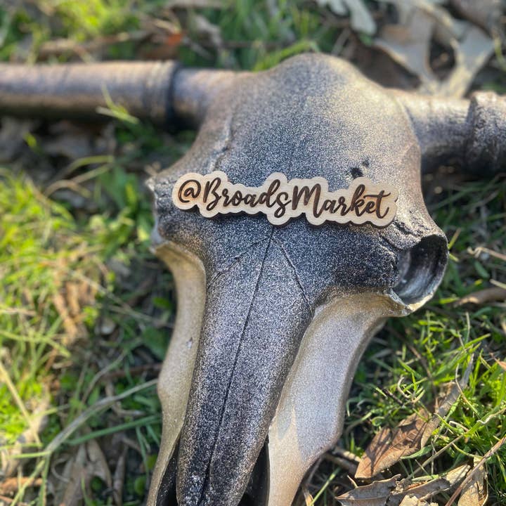 Broads Market - Wholesale Wall Accent - Julie Rose Gold Flux Cowskull1