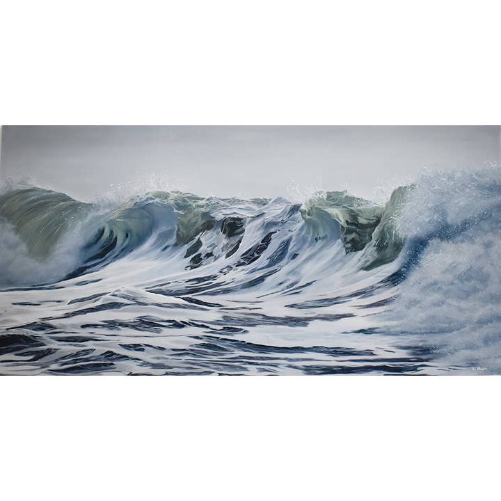 Vancouver Island Art Print - Crashing Ocean Waves (Unframed) for wholesale by Rachel Piluso Art