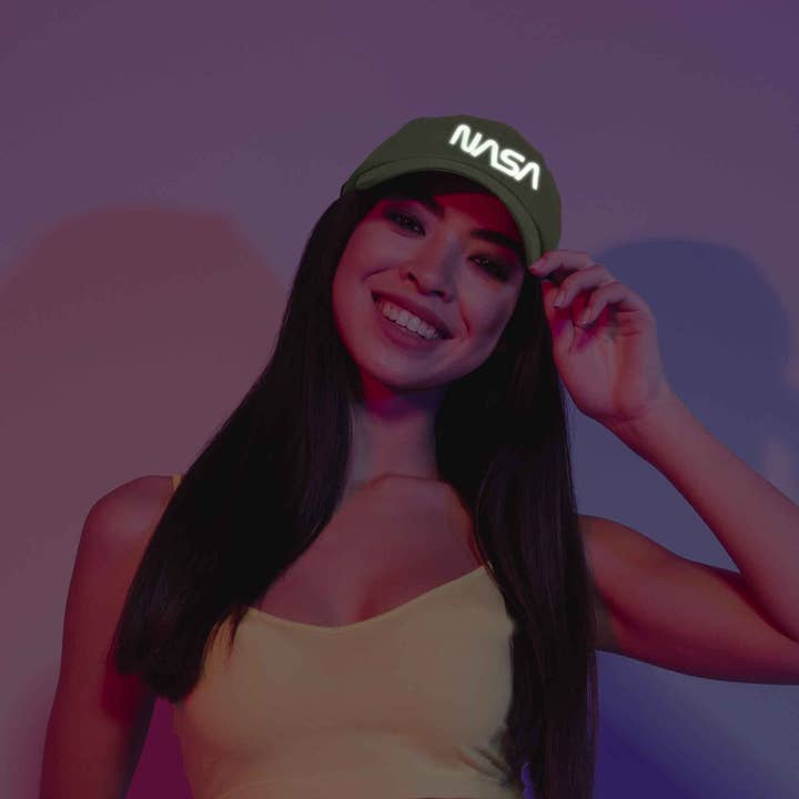 Sort Dalix NASA Worm Hat (Glød i mørket) for engroshandel på Faire3