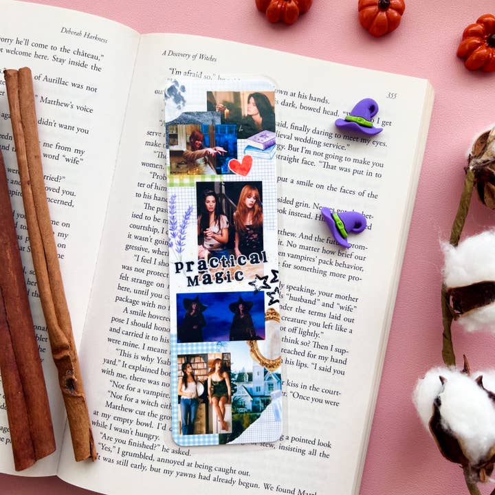 Magic Sisters Collage Bookmark for wholesale by Cozy Reads Shop