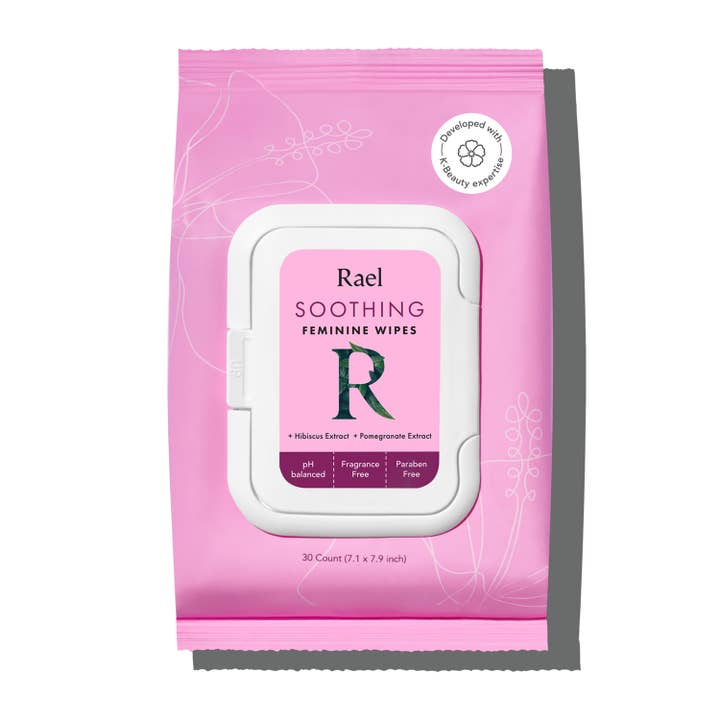 Rael Soothing Feminine Wipes for wholesale by Rael