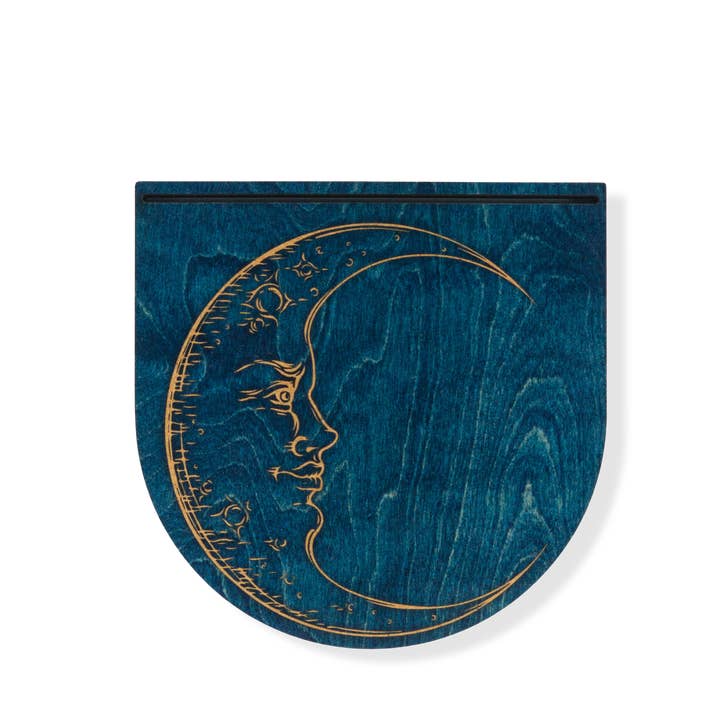 Standish House - Wholesale Card Holder - Unisex - Crescent Moon Tarot card holder / stand
