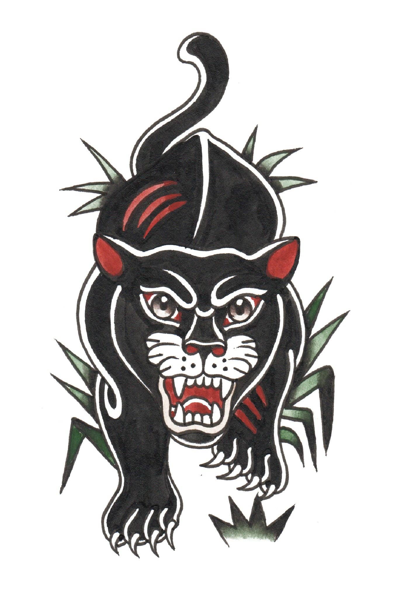 Tony Ray - Wholesale Temporary Tattoo - Kids - Ferocious Fangs Tattoos1