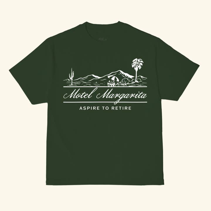 Landscape Tee - Forest for wholesale by Motel Margarita