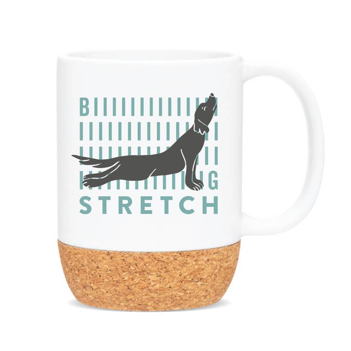 Big Stretch Mug for wholesale by Grounds & Hounds Coffee Co.