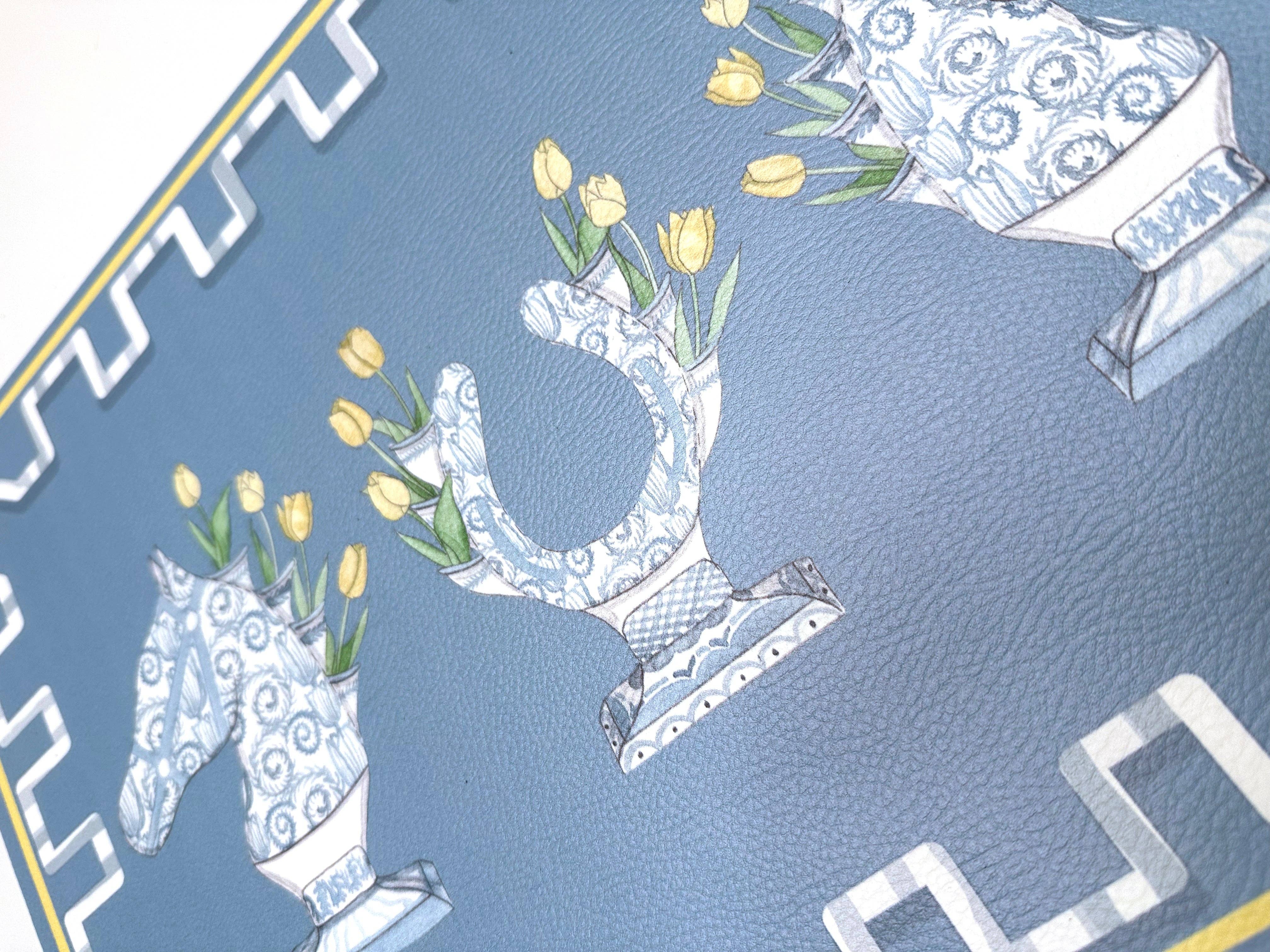 Maizie Clarke LLC - Wholesale Placemat - Tulipiere Thoroughbred Placemat1