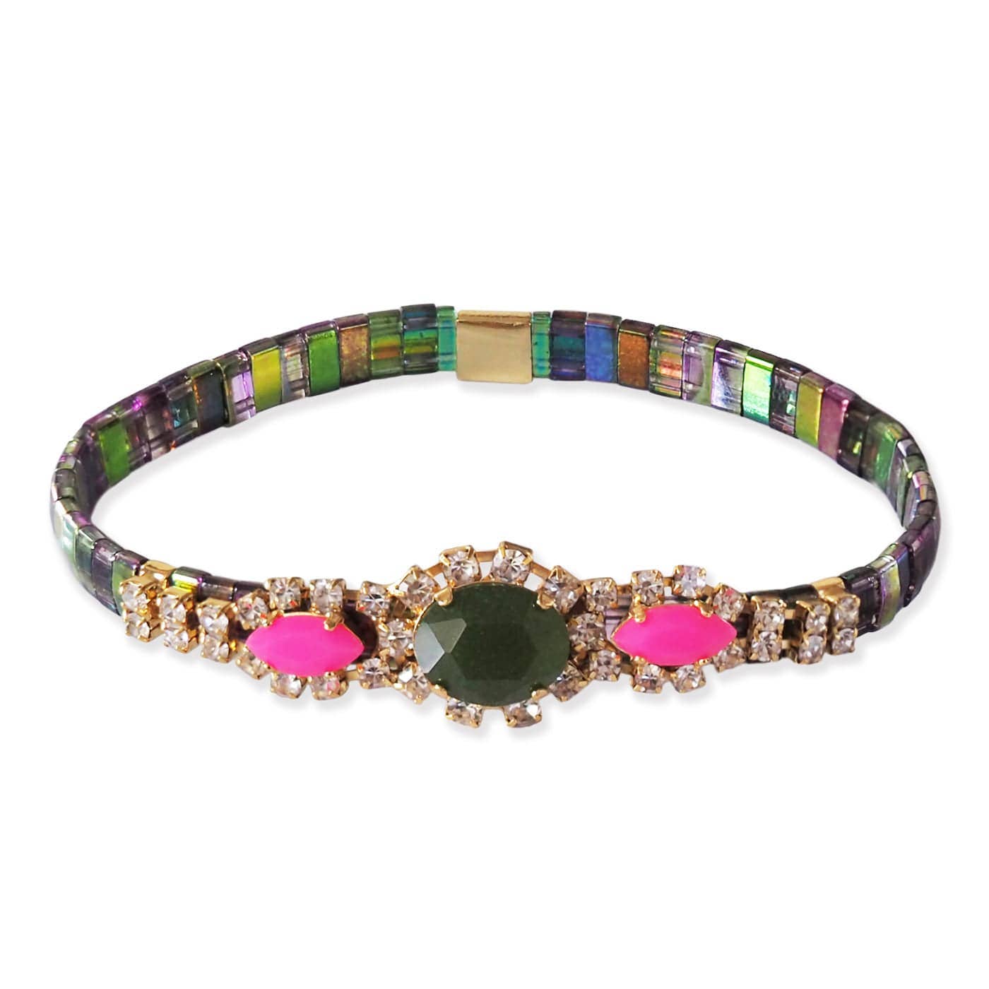 Tai Jewelry - Wholesale Beaded Bracelet - Handmade Bejeweled Tila Beaded Bracelet5