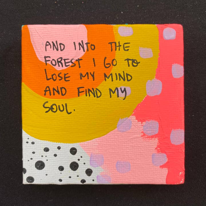 Artifacts of Joy - Wholesale Painting/Drawing - Tiny Feminist Paintings13