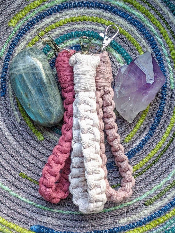 Mini Wristlet Keychain for wholesale by Woven Waves