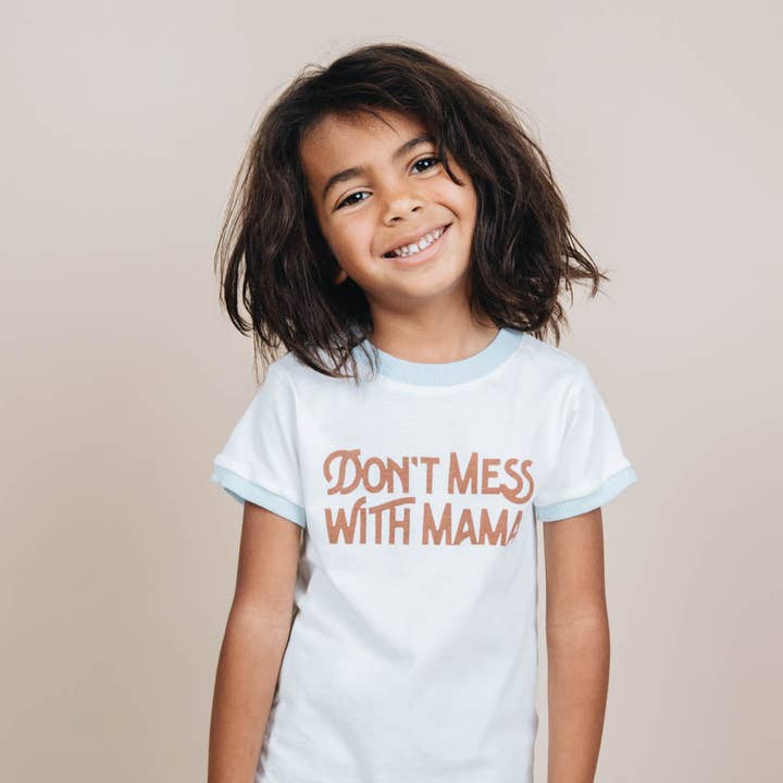 The Bee & The Fox - Wholesale Screen Printed T-Shirt - Kids - Don't Mess with Mama | Kids