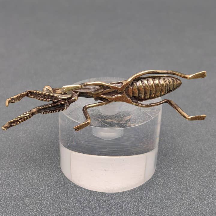 Mio Queena - Wholesale Decorative Tabletop Object - Brass Mantis Desktop Ornaments Decoration