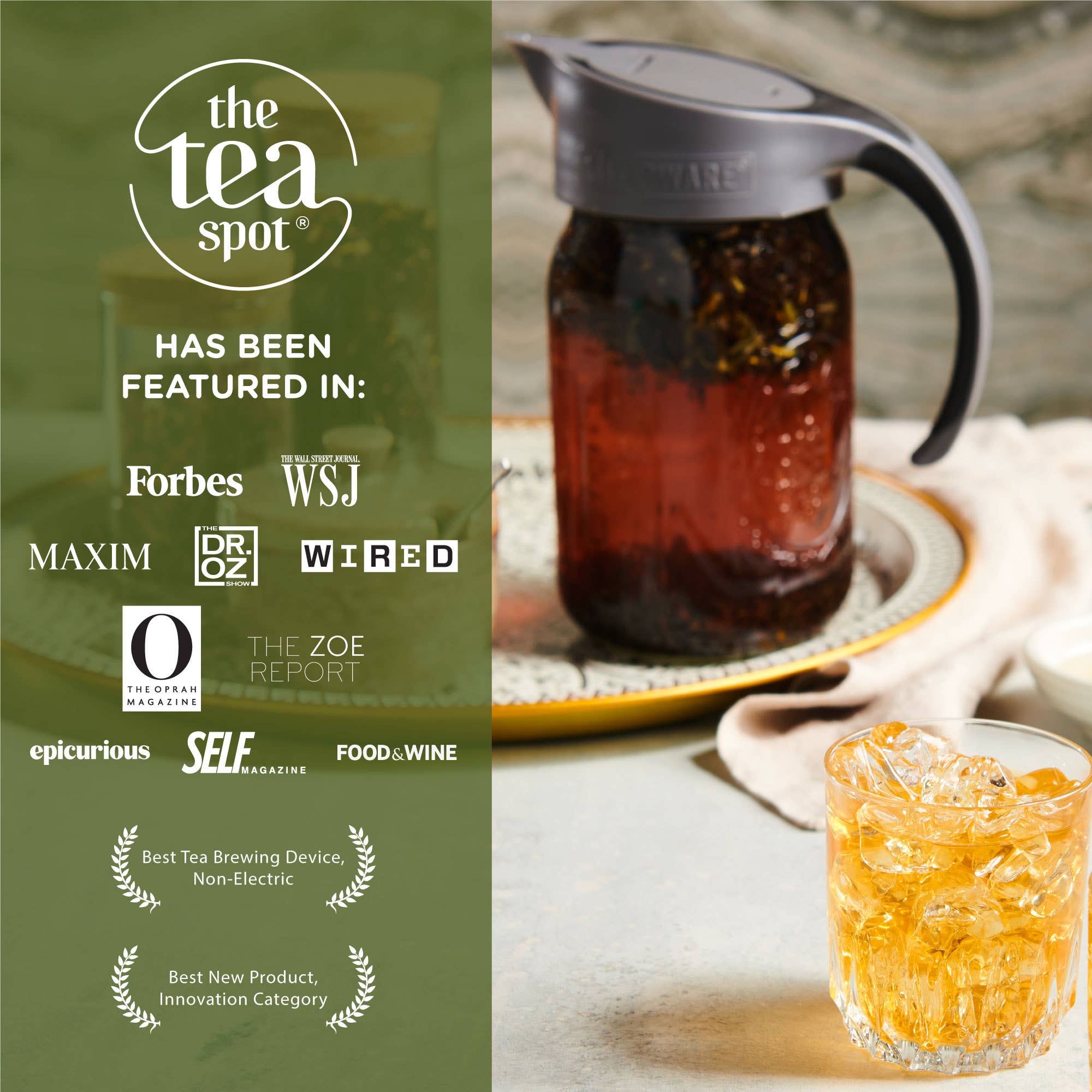 The Tea Spot - Wholesale Tea Strainer/Infuser - Craft Cold Brew Filter8
