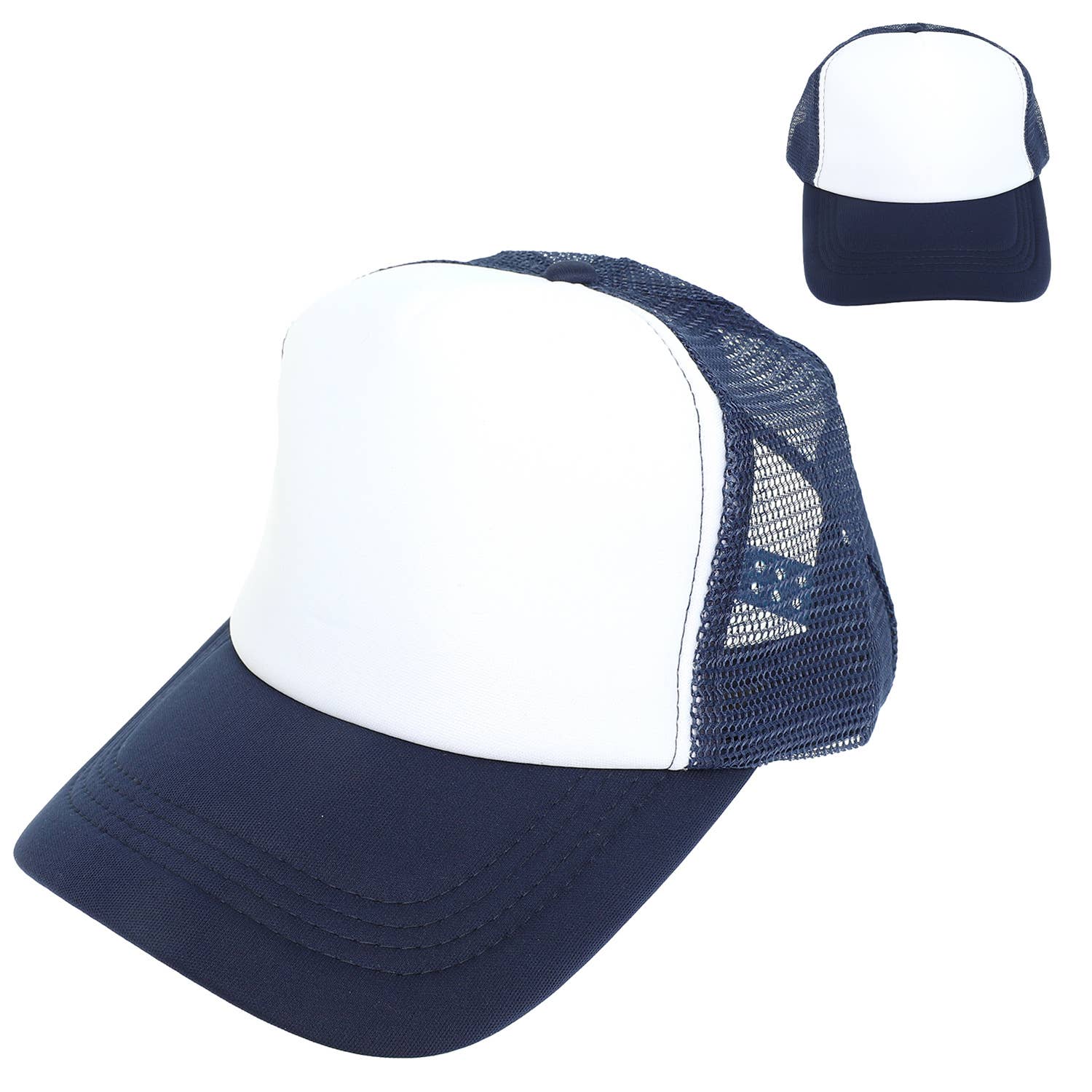 SP Sophia Collection - Wholesale Trucker Hat - Women's - Two-Tone Color Mesh Backing Baseball Cap 2