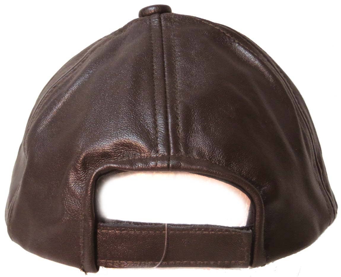 IGI CANADA - Wholesale Baseball Cap - Unisex - Genuine Leather Baseball Cap #10035