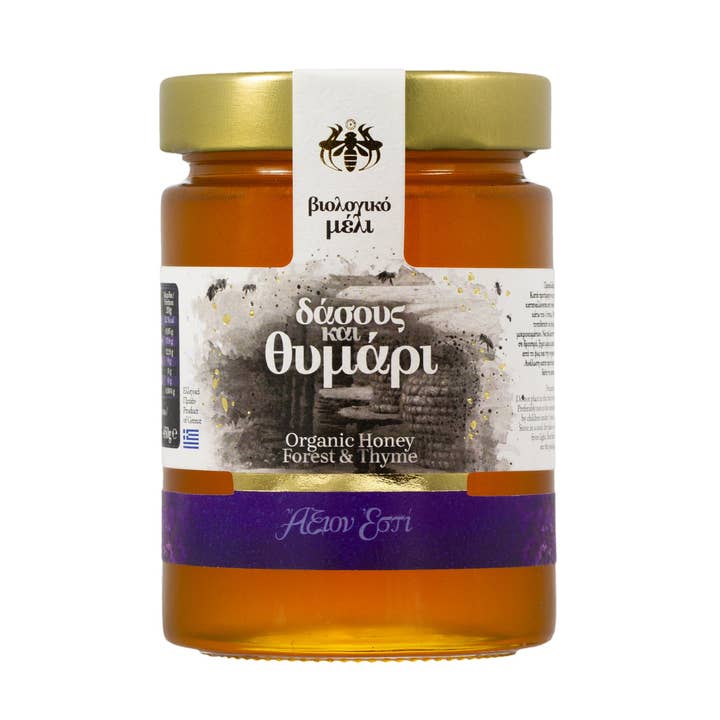 Axion Esti Organic Forest & Thyme Honey, 450 g for wholesale by Oilladi