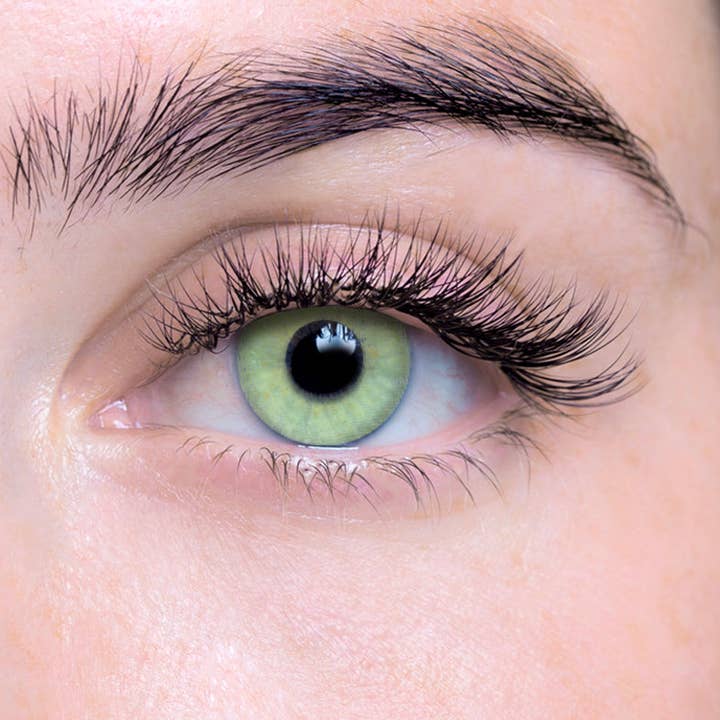 1 Tone Light Green Contact Lenses for wholesale by Loox Contacts