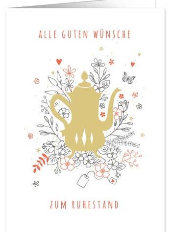 Tanti auguri per la pensione, 6526 per la vendita all'ingrosso da parte di Actetre Deutschland Gmbh