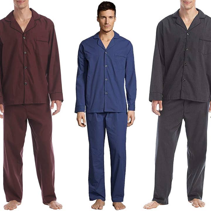 Hanes Ensemble de pyjama en coton mélangé Big & Tall pour homme pour la vente par Eastern Off Price